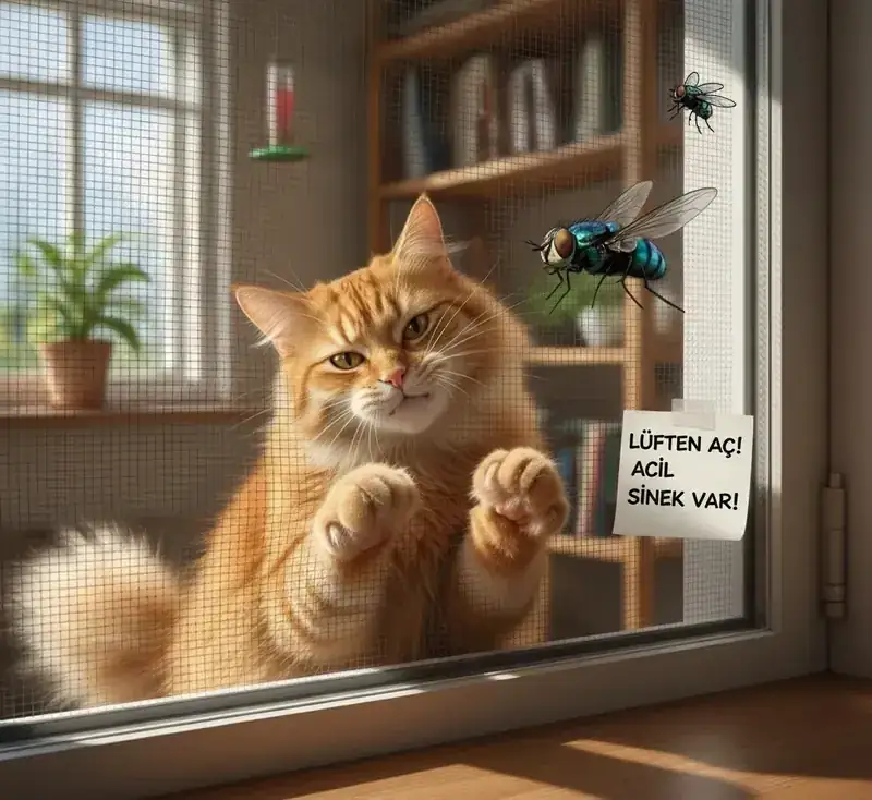 Kedi Sinekliği (Pet Screen) Rehberi: Evcil Hayvanınızı Koruyun